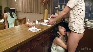 Sexy Japanese Milf Using Her Big Boobs To Tit Fuck